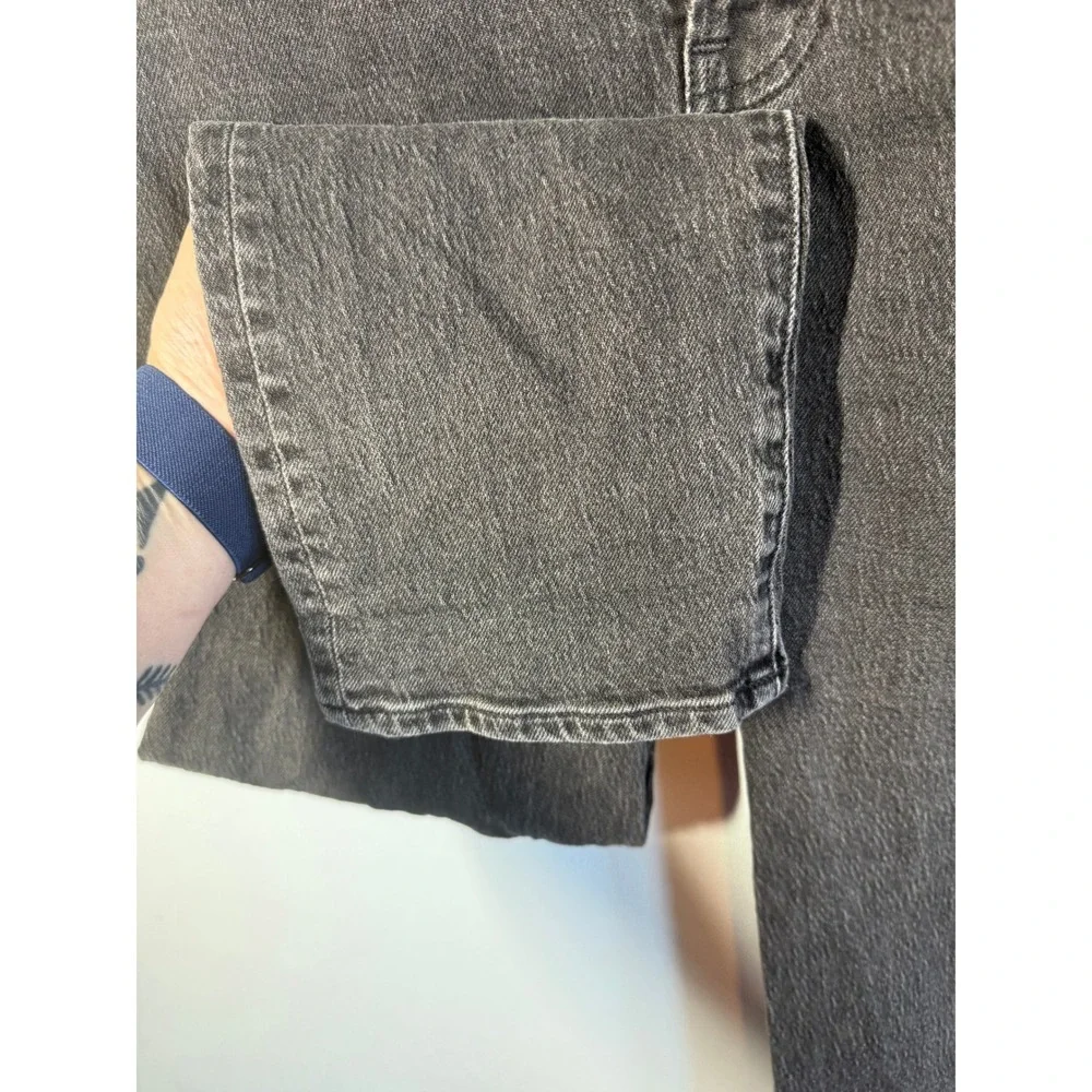 Madewell The Curvy Perfect Vintage Jean‎ Black Denim Womens Sz 28 High Rise